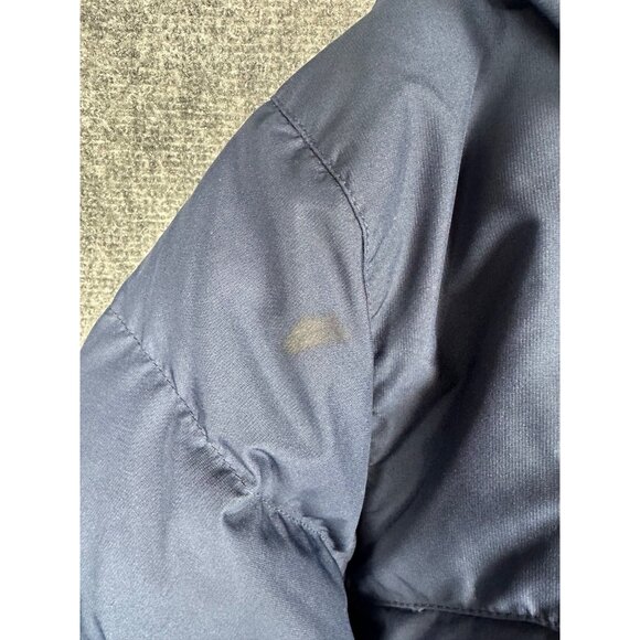 Eddie Bauer Men’s Down Puffer Jacket Winter Parka Full Zip Coat Large Blue - Picture 13 of 14